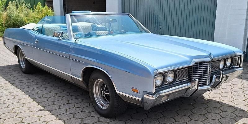 Blau Gebraucht 1972 Ford LTD Cabrio | 21.500 € - Bild 1/4