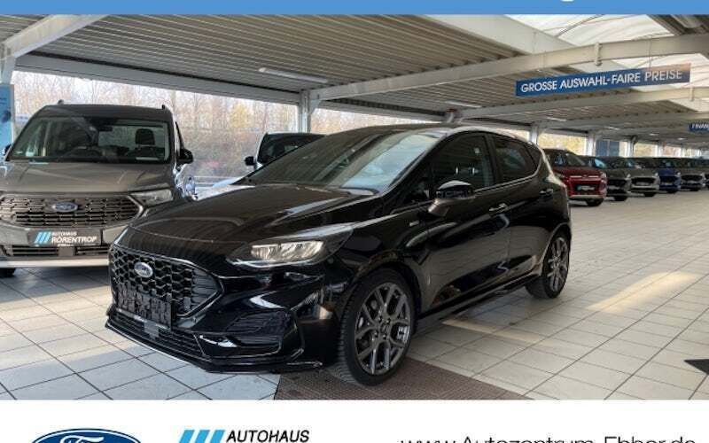 Schwarz Gebraucht 2023 Ford Fiesta ST-Line X Kleinwagen | 19.276 € (Guter Preis) - Bild 1/4