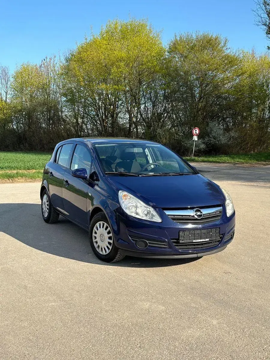 Gebraucht Opel Corsa 60 PS (44 kW) 2009 Blau Kleinwagen