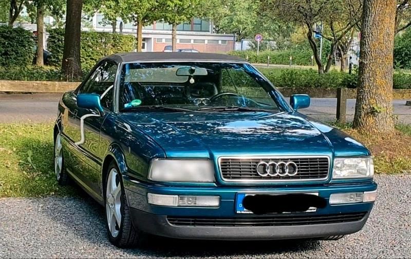 Gebraucht Audi Cabriolet 133 PS (97 kW) 1992 Grün Cabrio