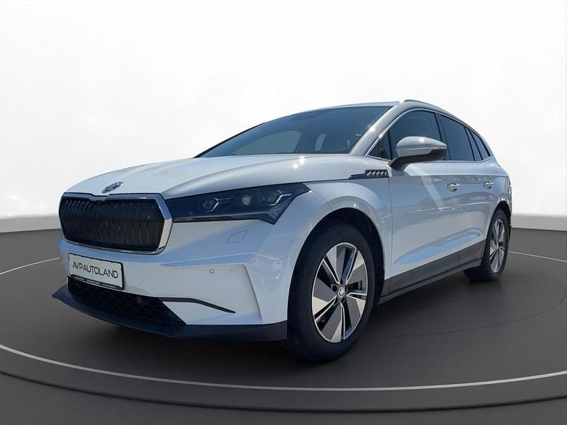 Weiß Gebraucht 2022 Skoda Enyaq iV SUV | 34.641 € (Superpreis) - Bild 1/4