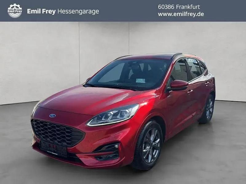 Lucid red metallic Gebraucht 2024 Ford Kuga ST-Line SUV | 25.450 € (Superpreis) - Bild 1/4