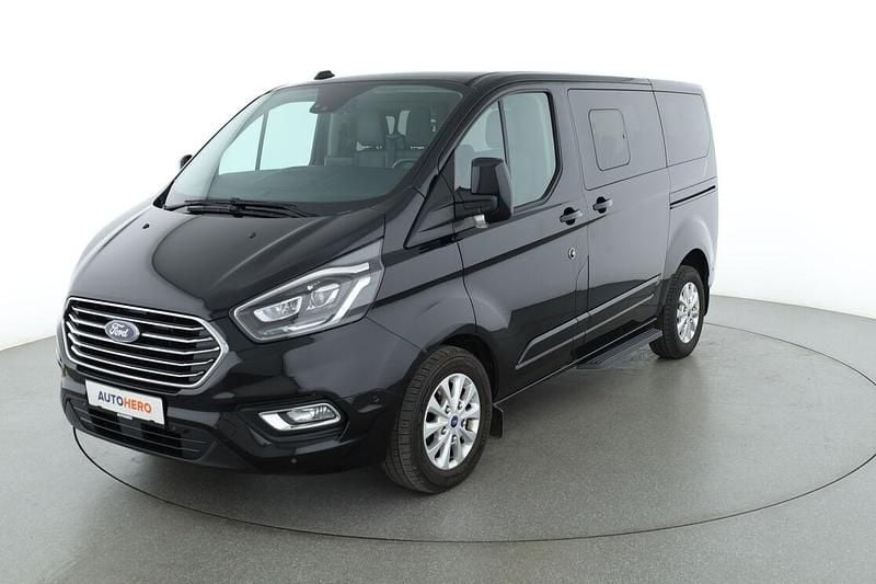 Schwarz Gebraucht 2020 Ford Tourneo Custom Titanium Van / Kleinbus | 35.780 € (Fairer Preis) - Bild 1/3