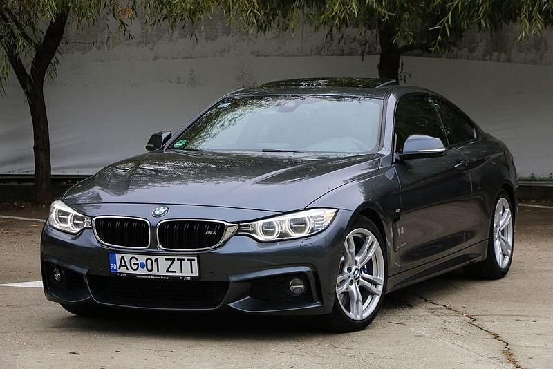Grau Gebraucht 2014 BMW 435 M Sport Coupé | 18.499 € - Bild 1/4