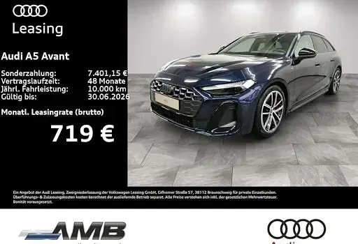 Nouă Audi A5 Ambiente 367 CP (269 kW) 2025 Albastru Break