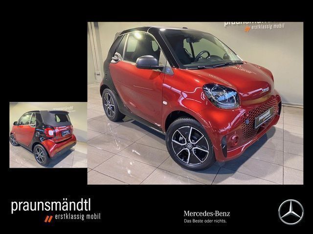 Rot Gebraucht 2021 Smart ForTwo Electric Drive Passion Cabrio | 12.900 € (Fairer Preis) - Bild 1/1