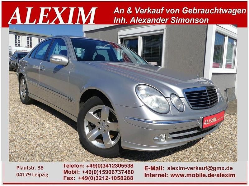 Silber Gebraucht 2002 Mercedes E240 Avantgarde Limousine | 3.498 € (Guter Preis) - Bild 1/4
