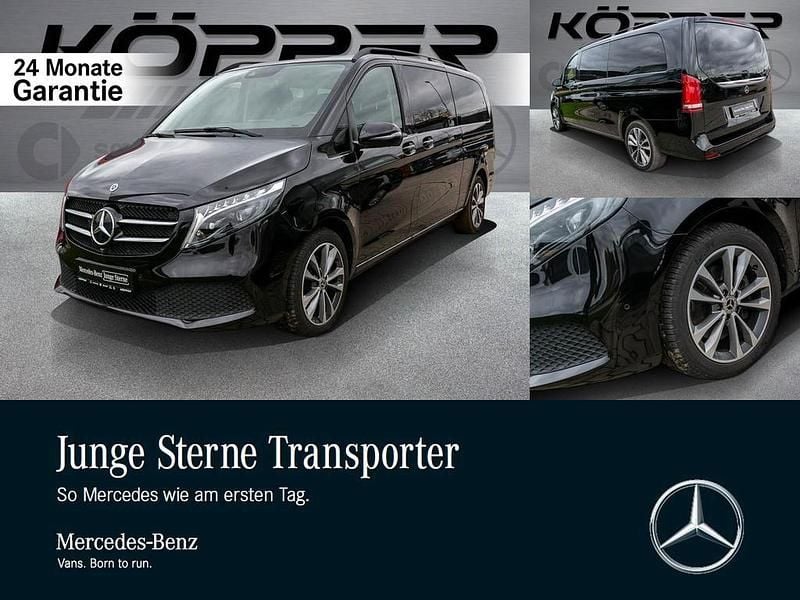 Obsidianschwarz Gebraucht 2024 Mercedes V300 Avantgarde Van / Kleinbus | 62.999 € (Superpreis) - Bild 1/4