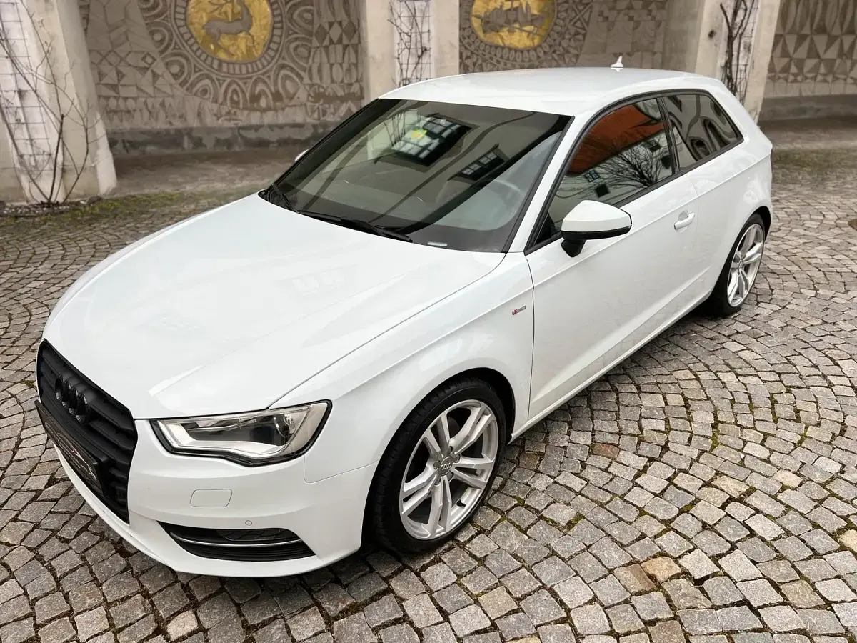 Gebraucht Audi A3 S-Line 180 PS (132 kW) 2013 Weiß Coupé