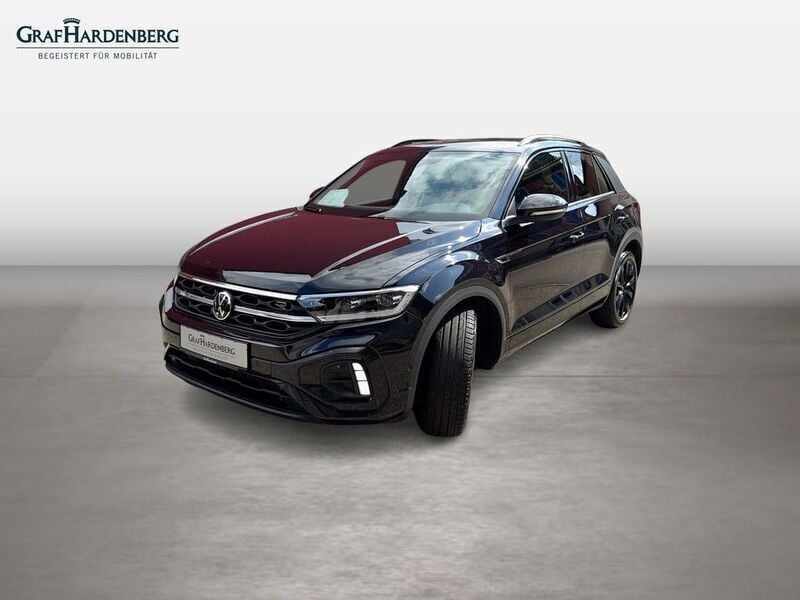 Schwarz Gebraucht 2024 VW T-Roc R-line SUV | 30.888 € (Fairer Preis) - Bild 1/4