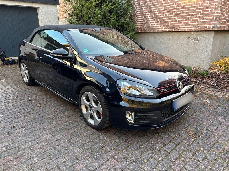 Gebraucht VW Golf Cabriolet GTI 211 PS (155 kW) 2012 Schwarz Cabrio