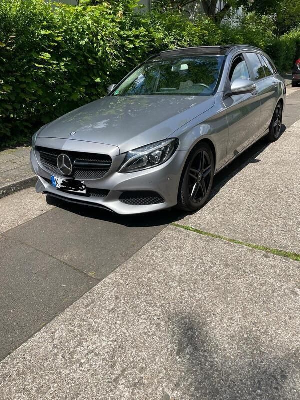 Grau Gebraucht 2015 Mercedes C220 Kombi | 10.200 € (Guter Preis) - Bild 1/4