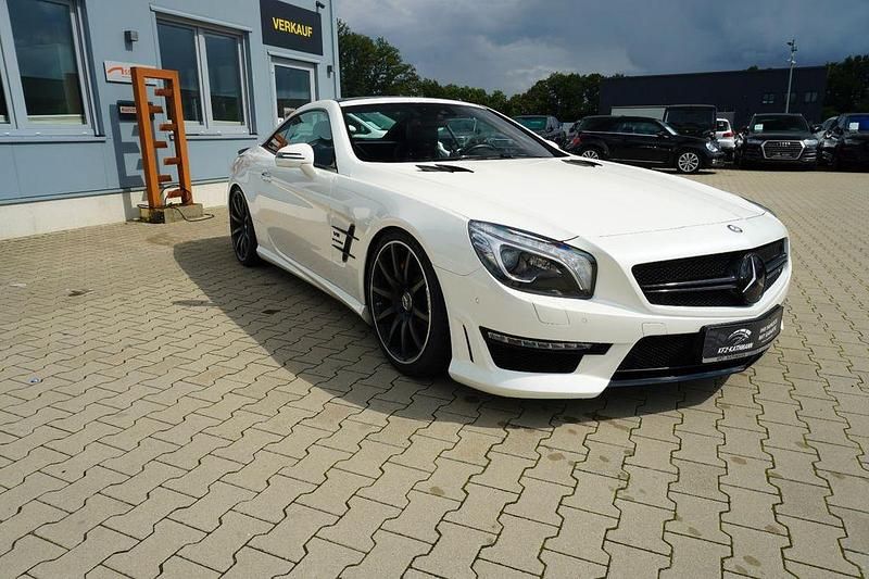 Gebraucht Mercedes SL63 AMG AMG 564 PS (414 kW) 2014 Weiß Cabrio