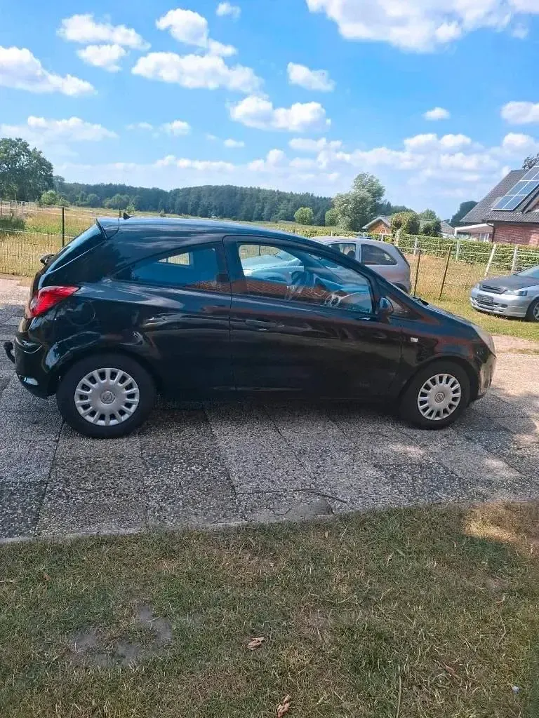 Gebraucht Opel Corsa 60 PS (44 kW) 2008 Schwarz Kleinwagen