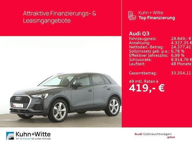 Gebraucht Audi Q3 Ambiente 245 PS (180 kW) 2022 Nanograu metallic SUV