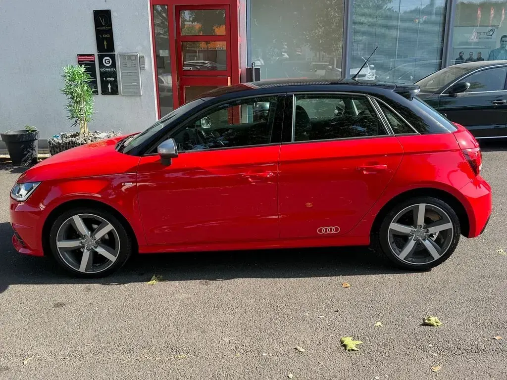 Usata Audi A1 Sportback S-Line 95 CV (69 kW) 2018 Rosso Utilitaria