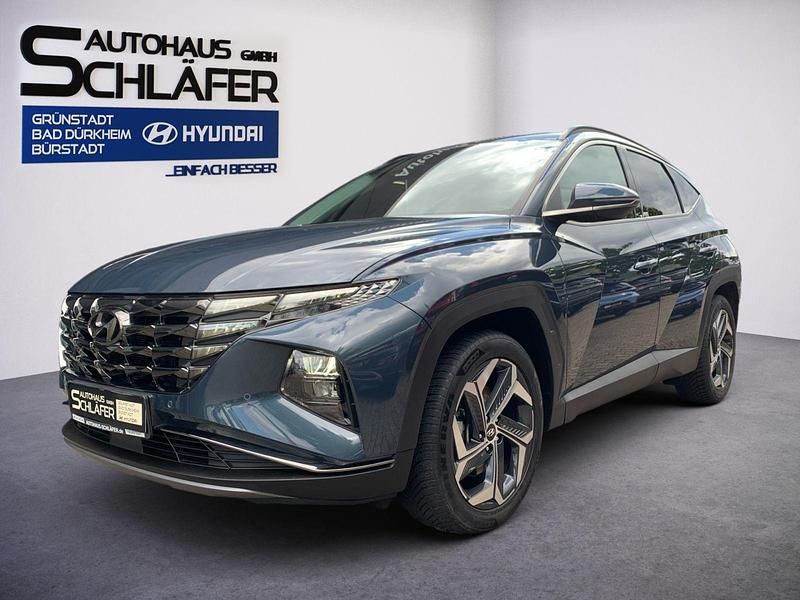 Blau Gebraucht 2021 Hyundai Tucson Trend SUV | 25.480 € (Fairer Preis) - Bild 1/4