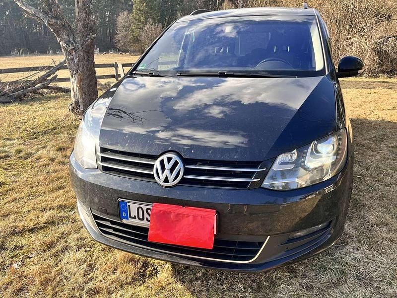 Gebraucht VW Sharan Comfortline 140 PS (102 kW) 2014 Schwarz Van / Kleinbus