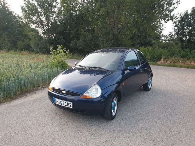 Blau Gebraucht 2002 Ford Ka Kleinwagen | 500 € (Fairer Preis) - Bild 1/4