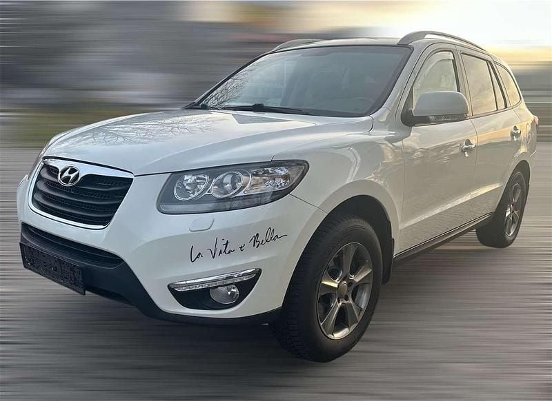 Weiß Gebraucht 2010 Hyundai Santa Fe Comfort SUV | 7.300 € (Fairer Preis) - Bild 1/4