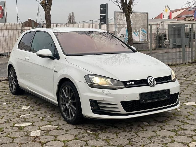 Weiß Gebraucht 2017 VW Golf GTD Limousine | 15.990 € (Superpreis) - Bild 1/4