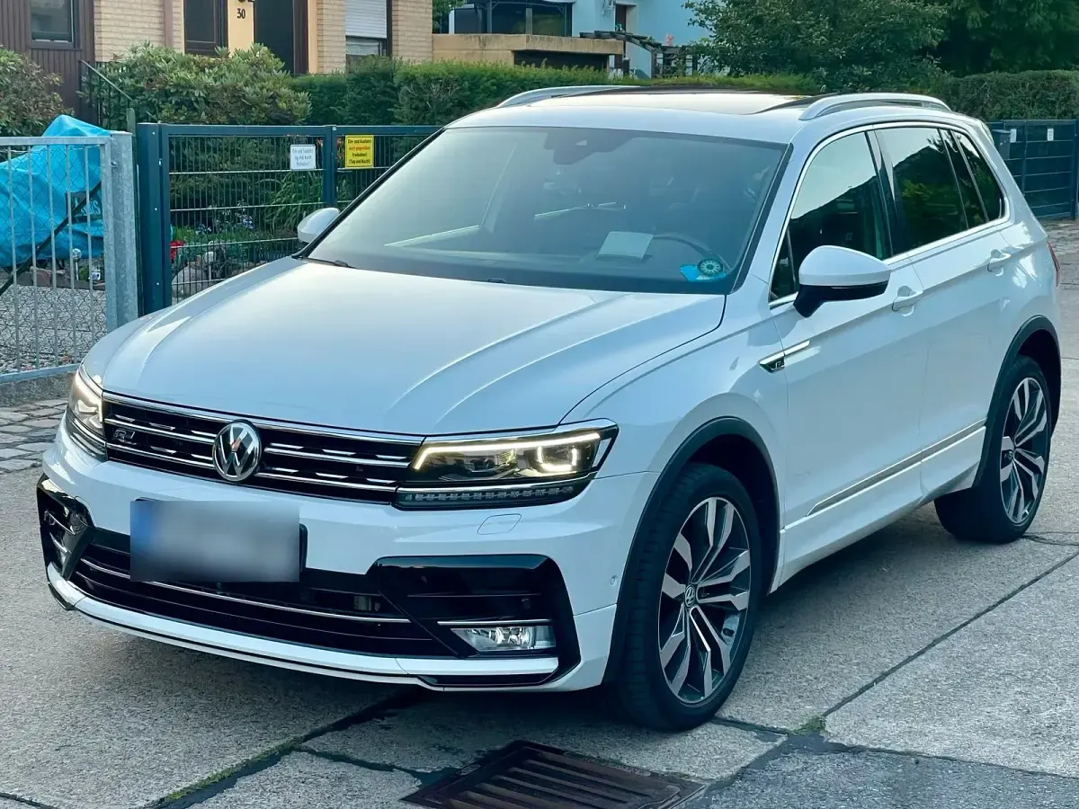 Gebraucht VW Tiguan R-line 239 PS (175 kW) 2017 Weiß SUV