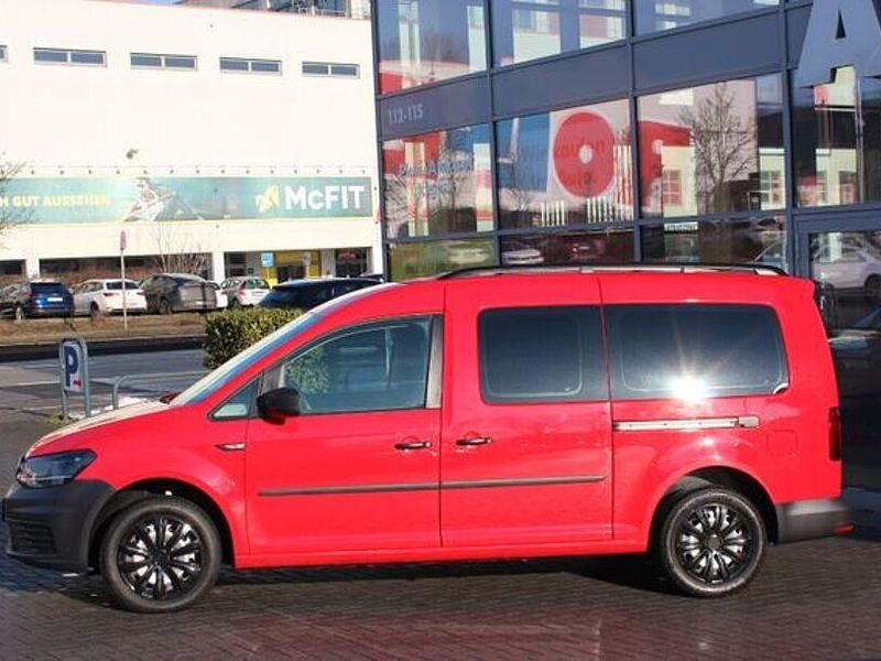 Gebraucht VW Caddy Maxi 150 PS (110 kW) 2020 Rot Van / Kleinbus