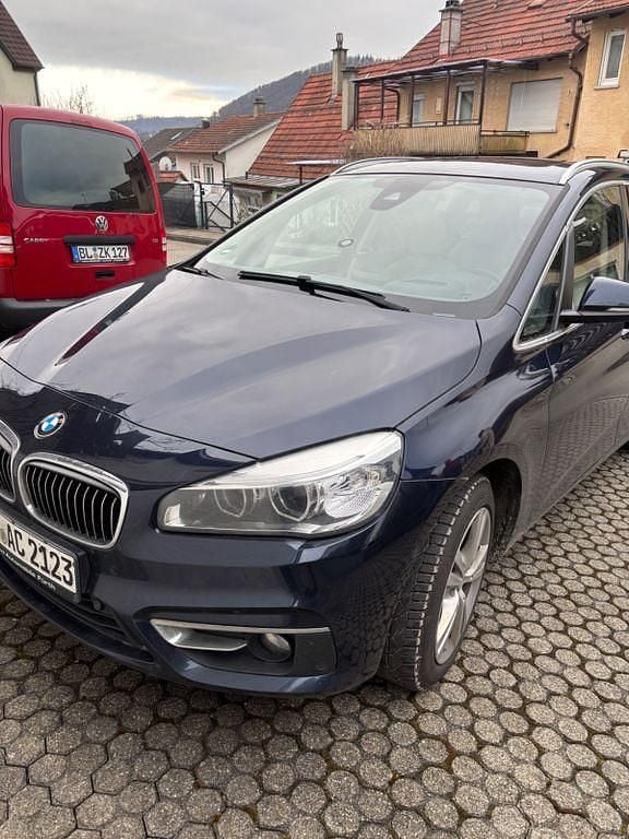 Gebraucht BMW 216 Gran Tourer 116 PS (85 kW) 2017 Blau Van / Kleinbus