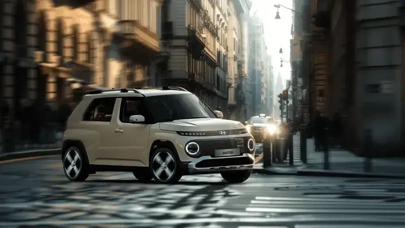 Tomboy khaki Neu 2025 Hyundai Inster Prime Kleinwagen | 27.370 € (Fairer Preis) - Bild 1/1