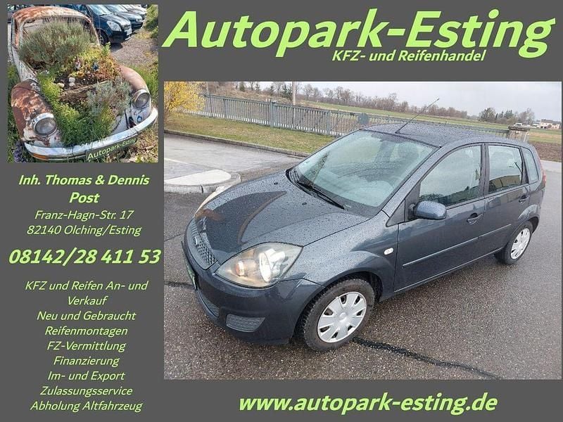 Gebraucht Ford Fiesta 69 PS (50 kW) 2008 Grau Kleinwagen