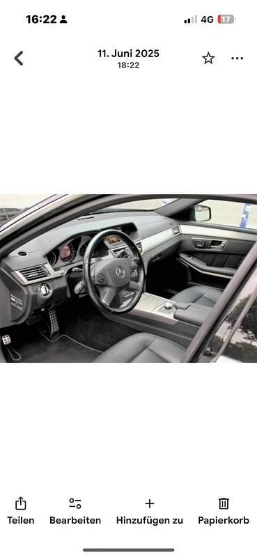 Gebraucht Mercedes E350 272 PS (200 kW) 2010 Schwarz Kombi