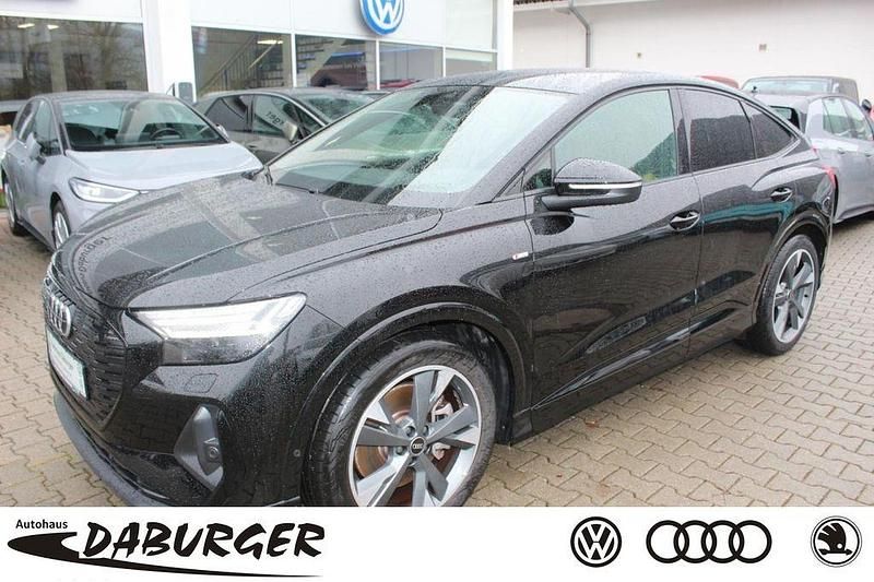 Schwarz Gebraucht 2023 Audi Q4 Sportback e-tron S-Line SUV | 31.990 € (Superpreis) - Bild 1/4