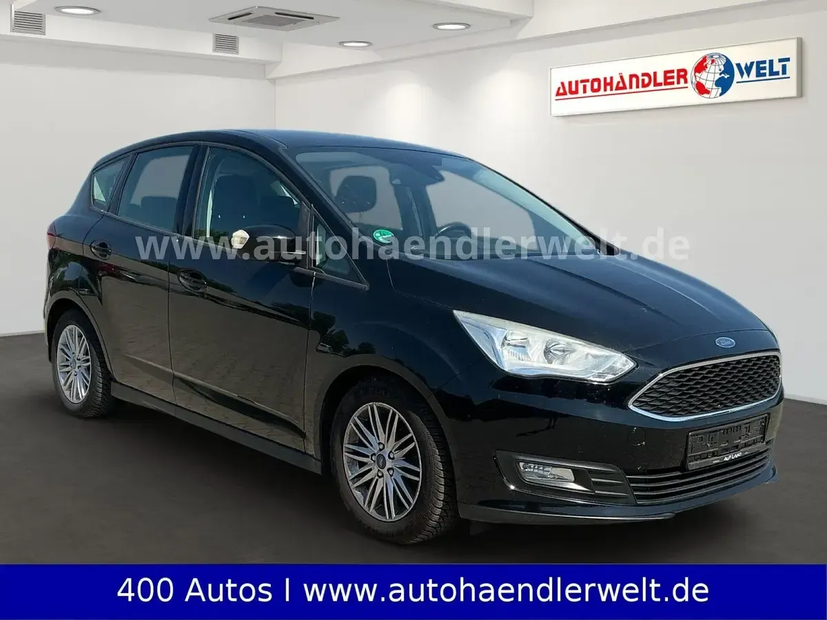 Gebraucht Ford C-MAX 125 PS (91 kW) 2016 Schwarz Van / Kleinbus