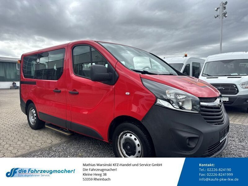 Magma rot (b) Gebraucht 2016 Opel Vivaro Van | 14.988 € (Fairer Preis) - Bild 1/4