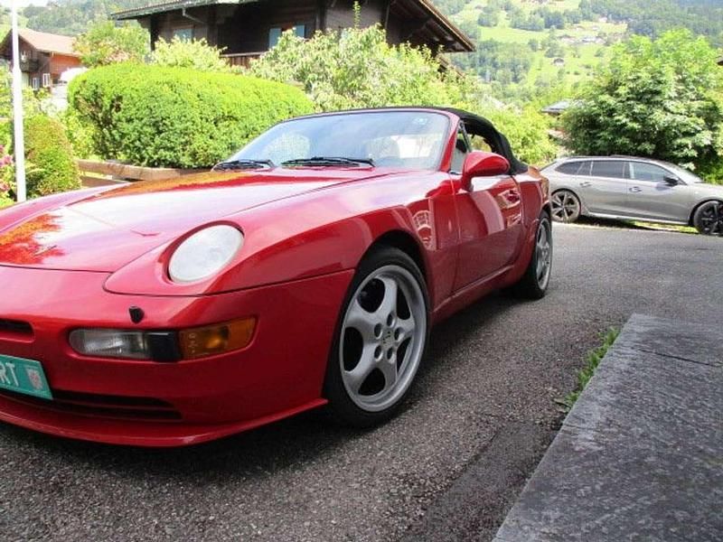 Rot Gebraucht 1992 Porsche 968 Cabrio | 28.990 € - Bild 1/4