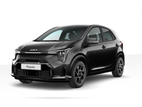 Schwarz (auroraschwarz metallic) Neu 2025 Kia Picanto Vision Kleinwagen | 14.990 € (Guter Preis) - Bild 1/2