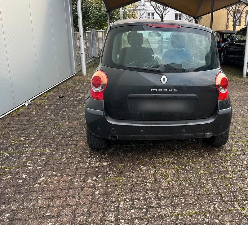 Gebraucht Renault Modus 106 PS (77 kW) 2007 Schwarz Van / Kleinbus
