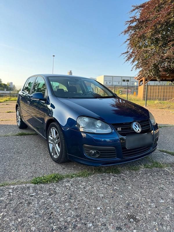 Blau Gebraucht 2007 VW Golf V GT Limousine | 3.990 € (Fairer Preis) - Bild 1/4