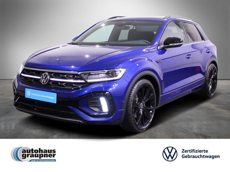 Blau / lapiz blue Gebraucht 2024 VW T-Roc R-line SUV | 28.500 € (Fairer Preis) - Bild 1/4