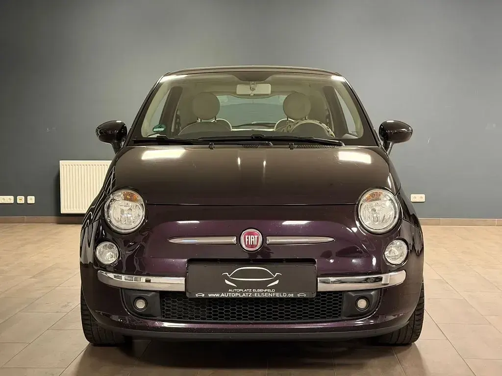 Gebraucht Fiat 500 Lounge 69 PS (50 kW) 2013 Violet Kleinwagen