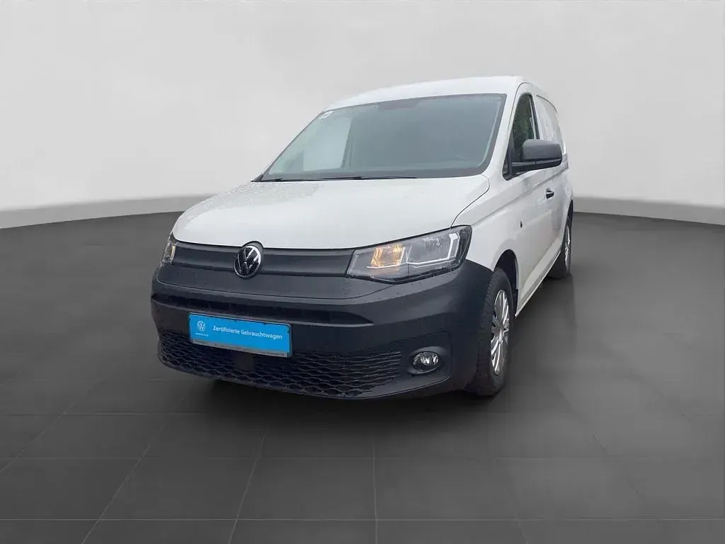 Gebraucht VW Caddy 102 PS (75 kW) 2022 Weiß Van / Kleinbus