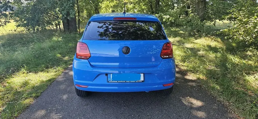 Gebraucht VW Polo Trendline 60 PS (44 kW) 2014 Blau Kleinwagen