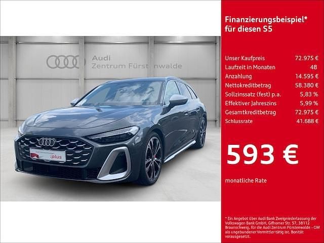 Daytonagrau perleffekt Gebraucht 2024 Audi S5 Ambiente Kombi | 72.975 € (Fairer Preis) - Bild 1/4