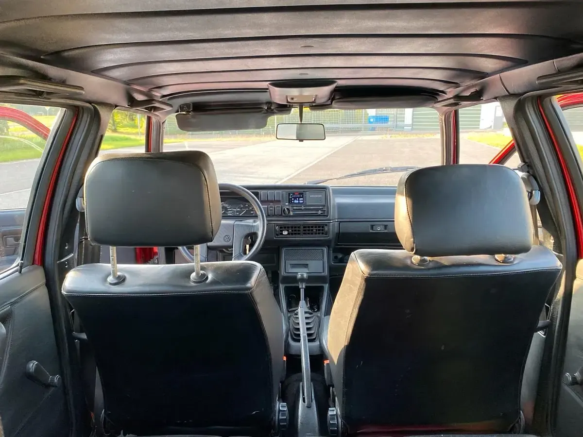Gebraucht VW Golf III 1991 Rot Kleinwagen