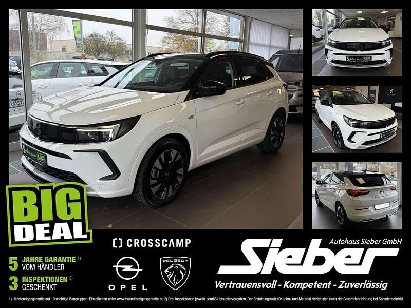 Jade weiss/arktis weiss Gebraucht 2022 Opel Grandland X Ultimate SUV | 23.600 € (Fairer Preis) - Bild 1/4