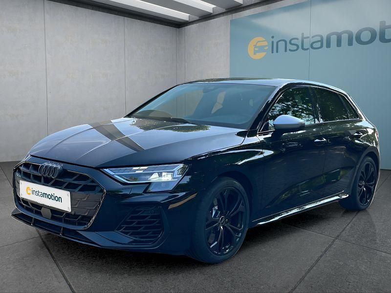 Schwarz Gebraucht 2024 Audi S3 Sportback Kleinwagen | 47.749 € - Bild 1/4