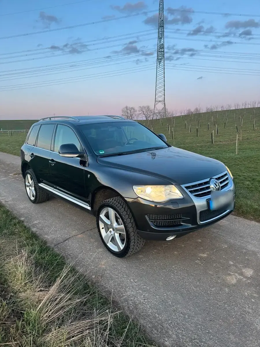 Gebraucht VW Touareg Individual 2007 Schwarz SUV