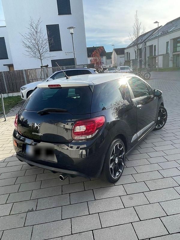 Gebraucht Citroën DS3 So Chic 120 PS (88 kW) 2012 Schwarz Kleinwagen