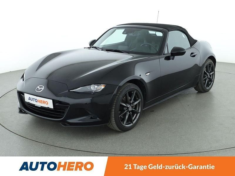 Schwarz Gebraucht 2016 Mazda MX5 Exclusive-Line Cabrio | 16.620 € (Fairer Preis) - Bild 1/3