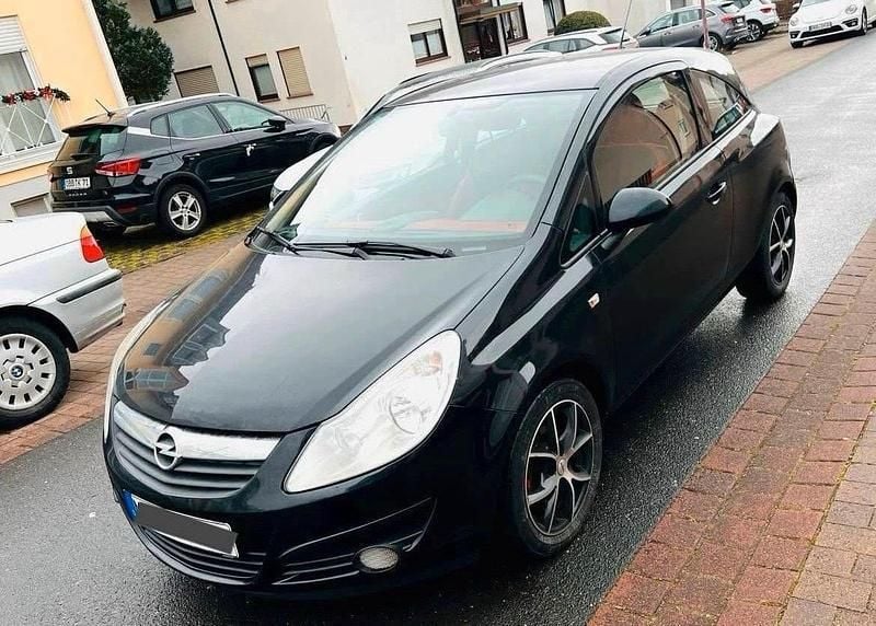 Schwarz Gebraucht 2008 Opel Corsa Kleinwagen | 1.199 € (Guter Preis) - Bild 1/4